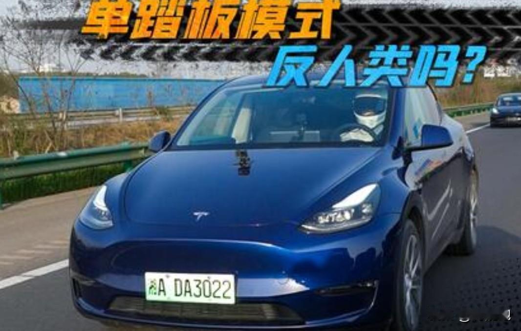 说实话，单踏板模式这玩意儿，真的是特斯拉最让人又爱又恨的设计。
爱的是它确实能提