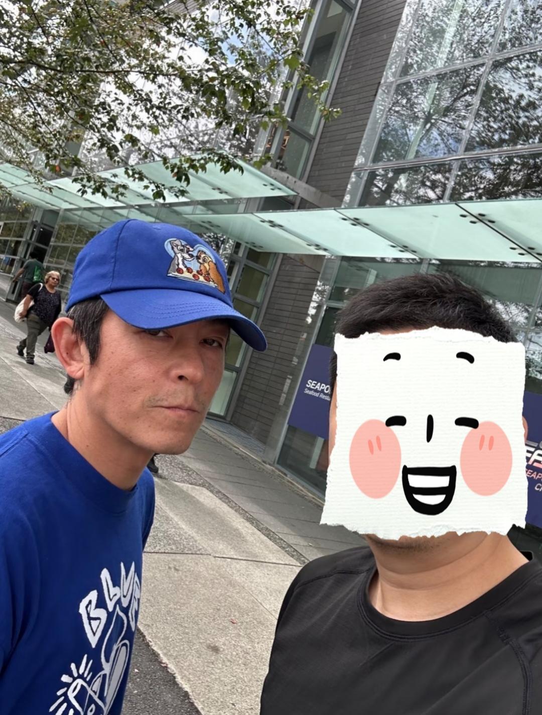 陈冠希近照曝光，44岁就这样状态了，你认得出来吗？

图一至三是IP在加拿大的网