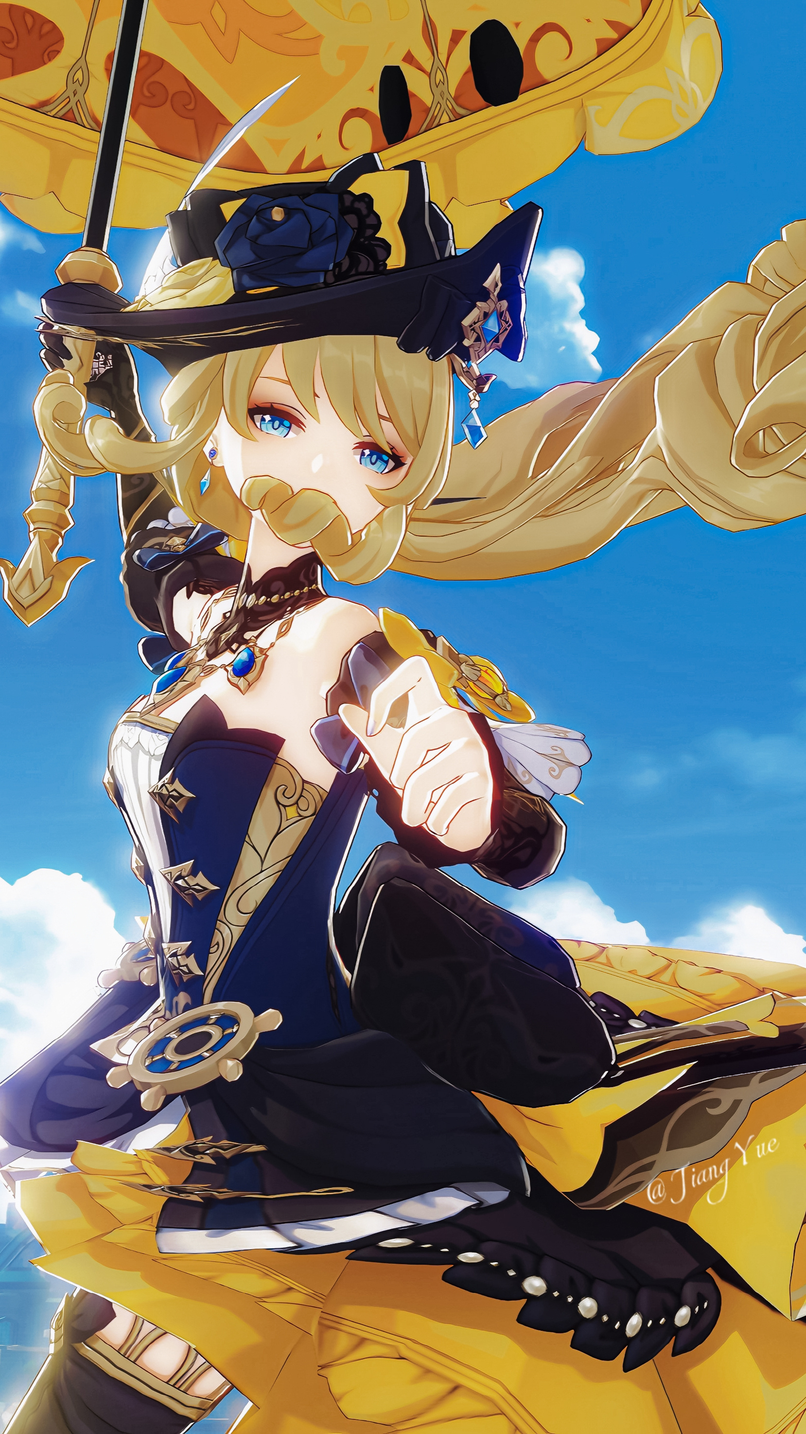 #原神[超话]##原神4.3版本##原神4.3版本二创#  “那天 我邂逅了一朵