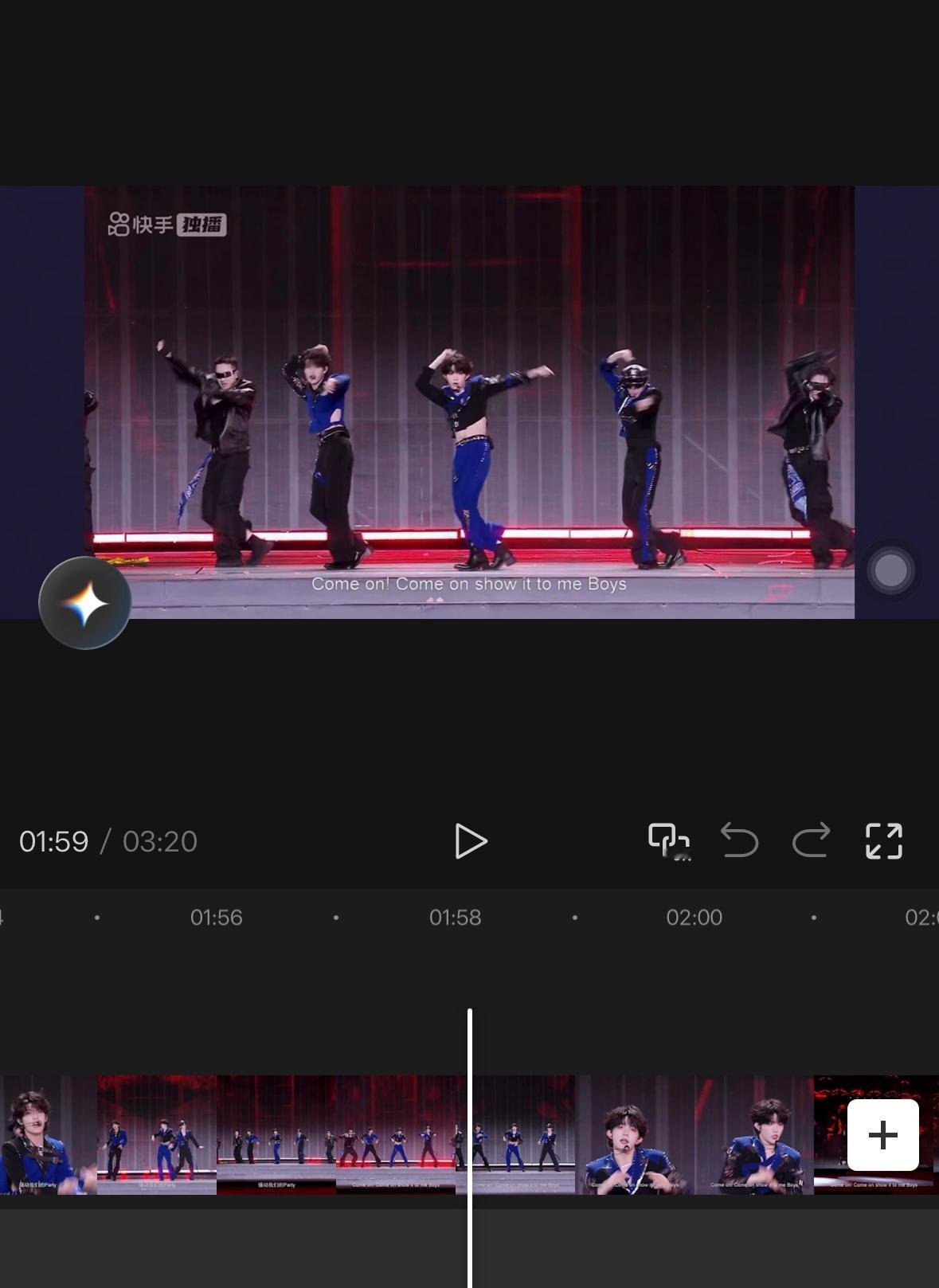 您可以不要抢拍了吗 这个齐舞看得我难受死了[微笑] ​​​