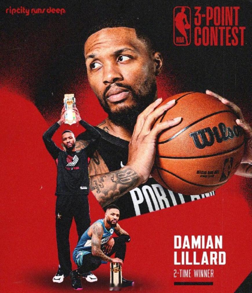 话说NBA照抄中国篮球联赛的操作，应该也不是第一次了。利拉德一场球没打就参加全明