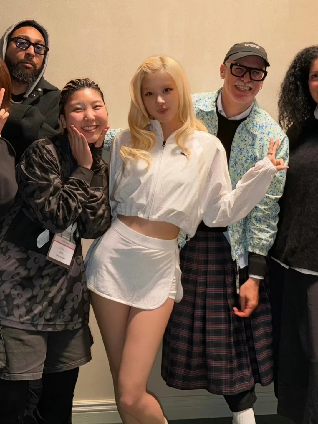 Rosé和PUMA Team🤍好漂亮