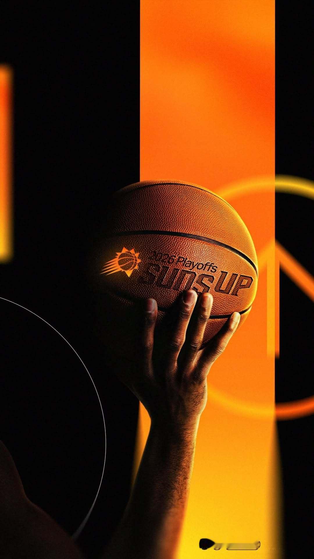 【SUNS UP! 】太阳季后赛主题手机壁纸即将来袭☀️📱准备好接收了吗？记得