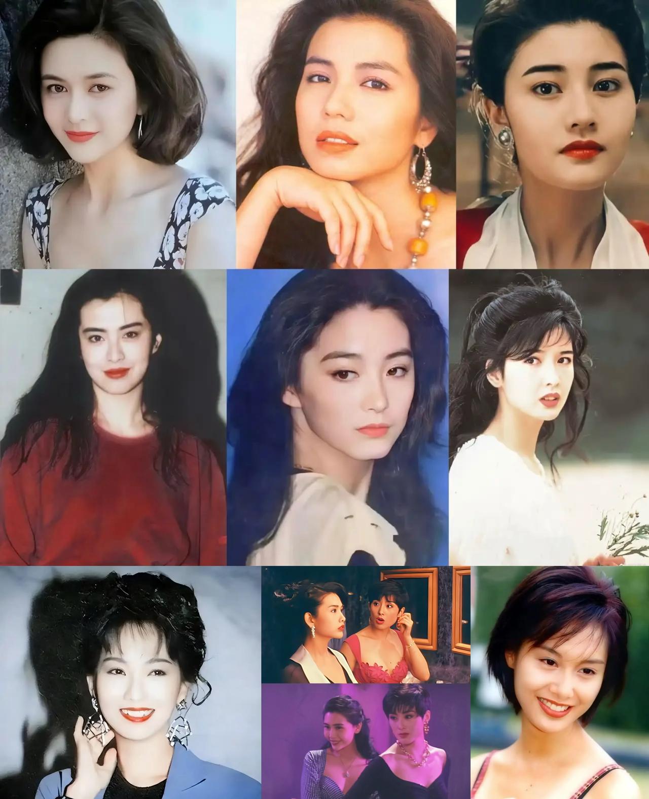 在影迷眼中，女演员没有最漂亮，只有更漂亮。即便是公认最是美女如云的八九十年代香港