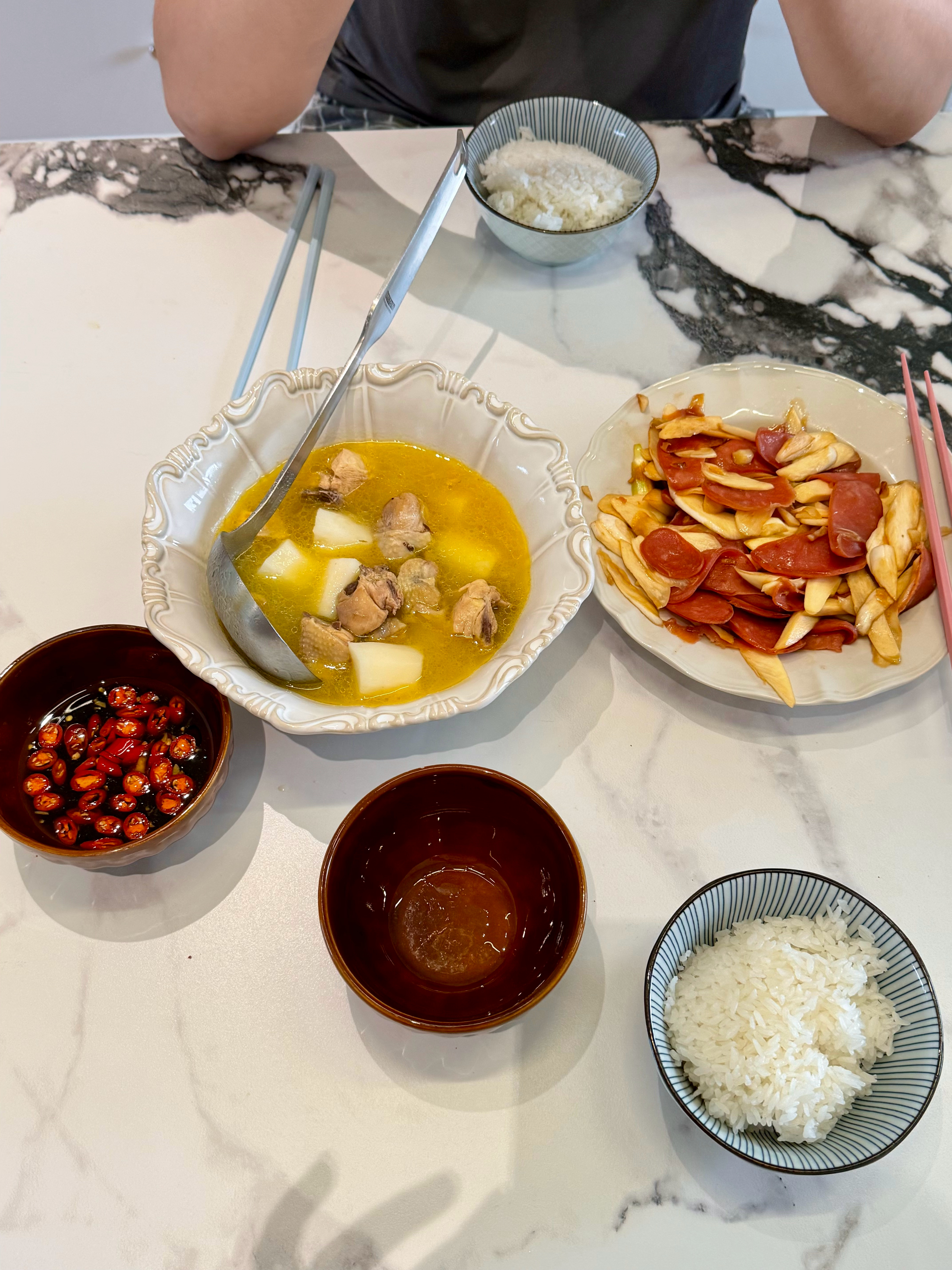 五点半开饭了🍚 ​​​