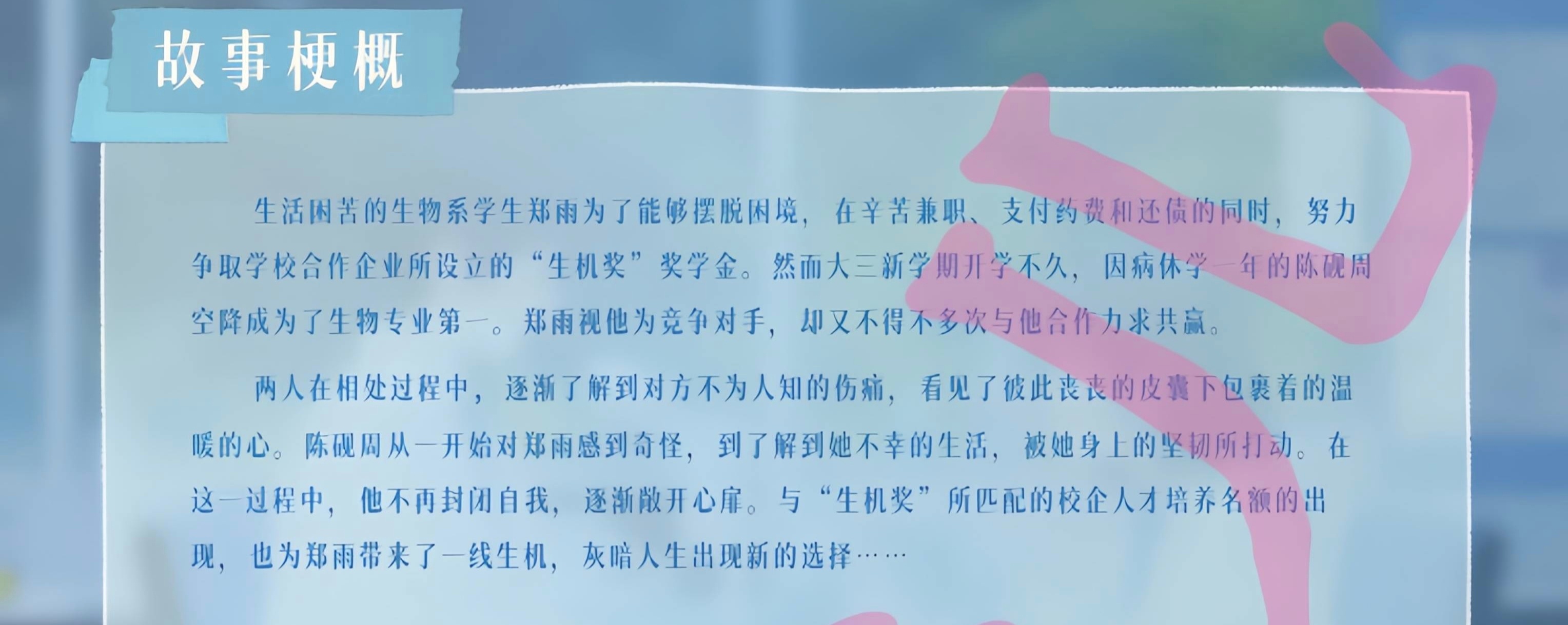 杨超越、董思成《今天是太阳雨》故事梗概和人物介绍，11月中开机 ​​​