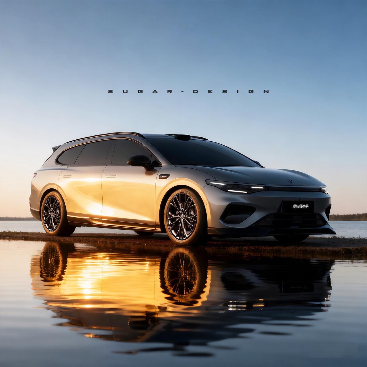 零跑Lafa5旅行车新车预览！有网友问零跑Lafa5怎么改？
我特么直接改旅行！