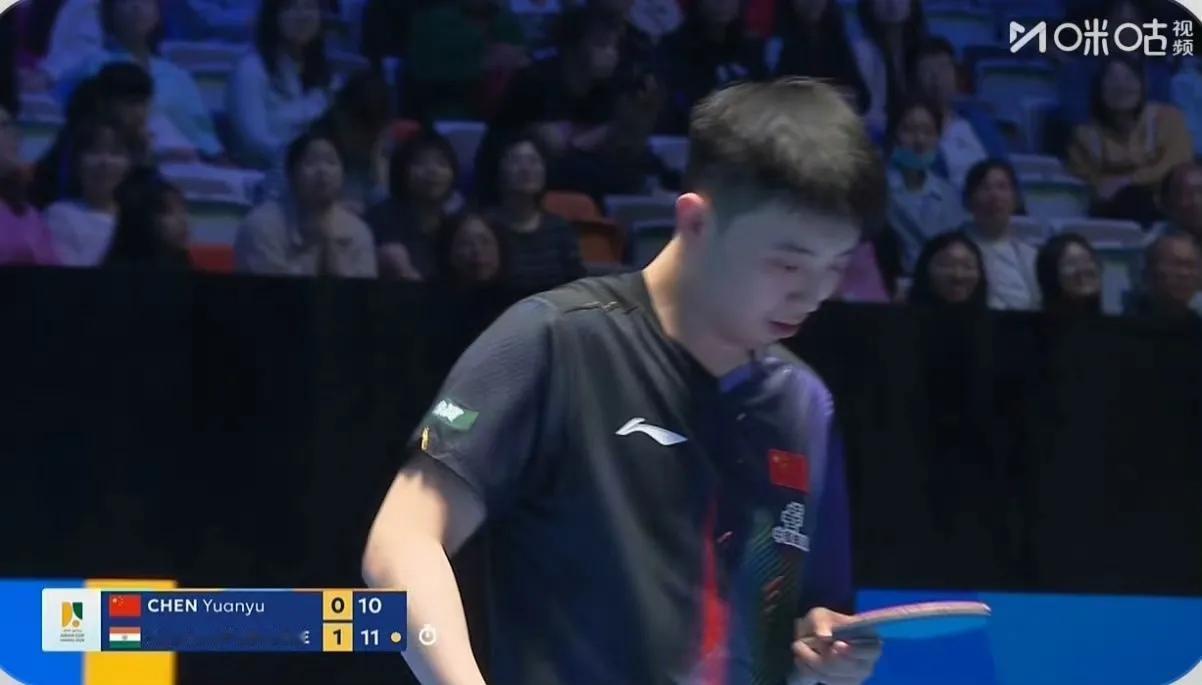 亚洲杯陈垣宇小组赛2负1胜被淘汰，无缘正赛，赛后采访时他说自己状态不好，自己还是