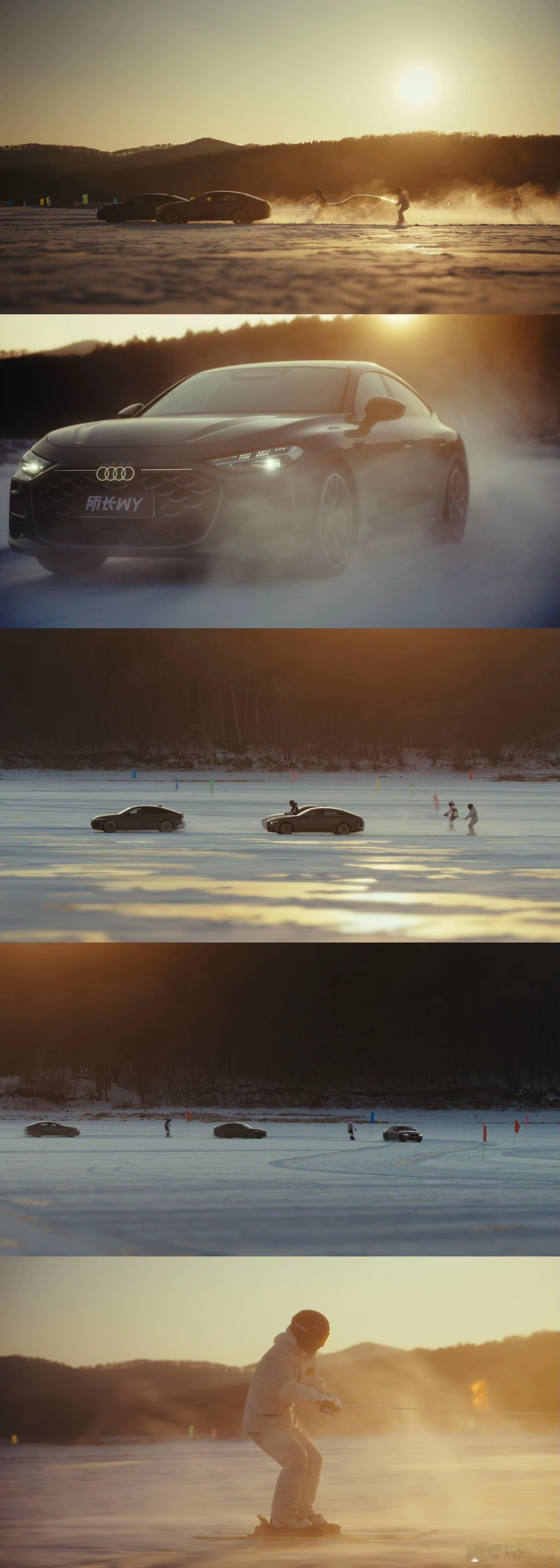 新年第一拍把BBA凑齐了开启skijoring对决！！ 