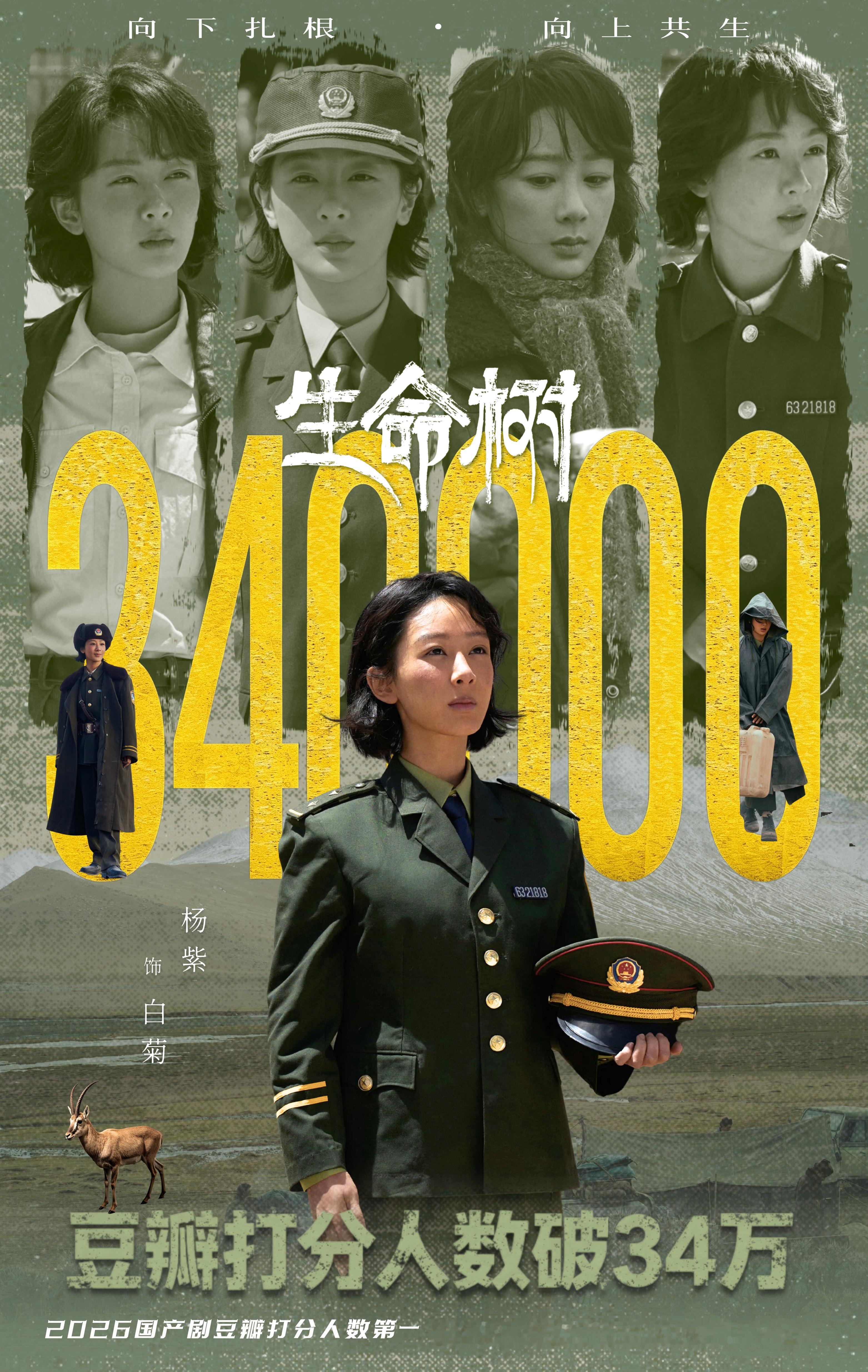 恭喜生命树豆瓣打分人数已破34万人！ 