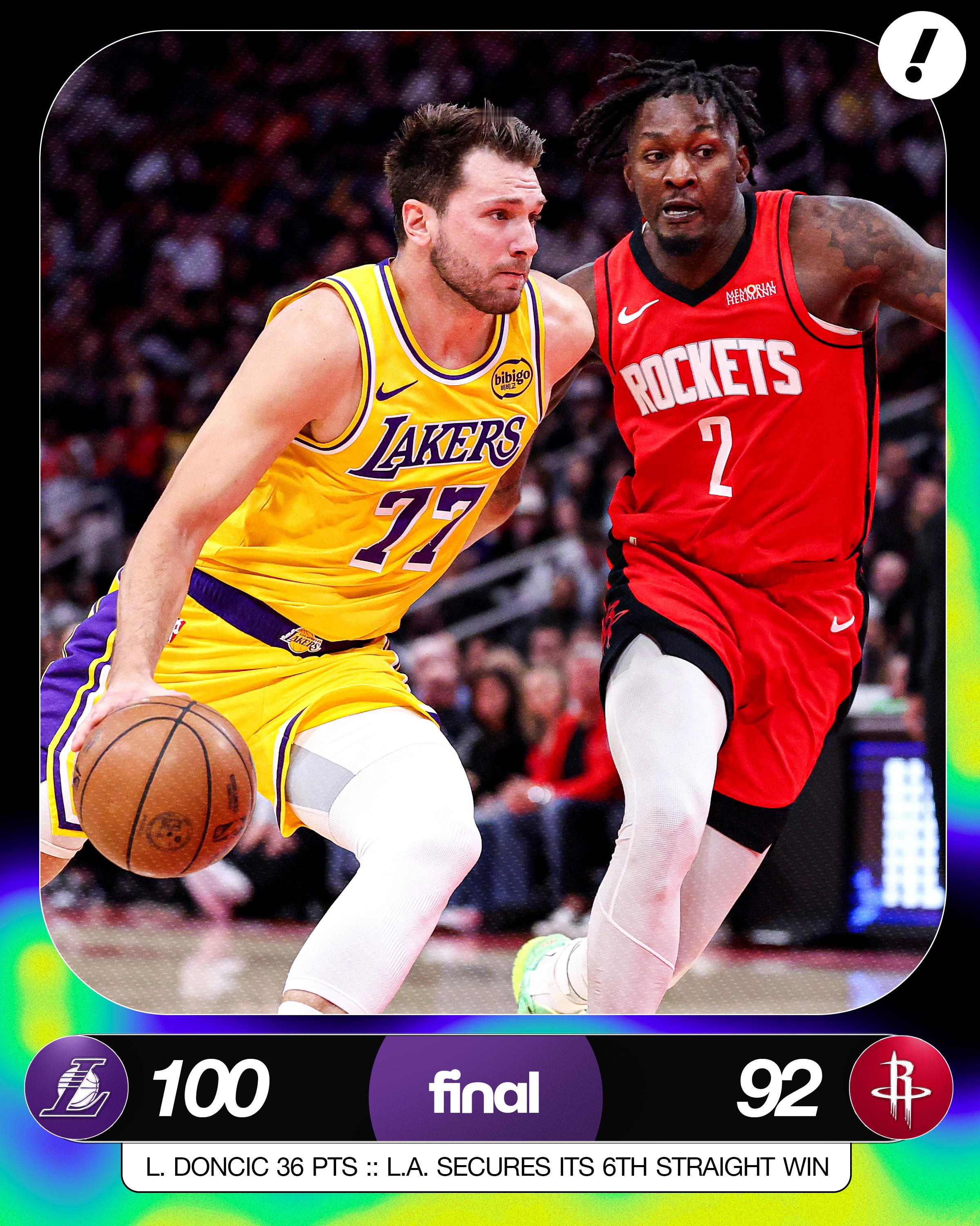 末节前8分半钟，湖人4比8火箭，提前预热美加墨世界杯。接下来的3分半钟，湖人13