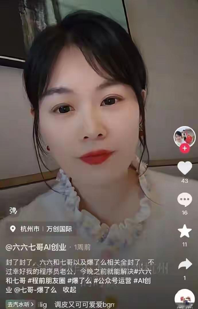 夫妻称用AI写公众号年赚200万被封号！

夫妻看似是用Ai赚钱，但实质上还是向