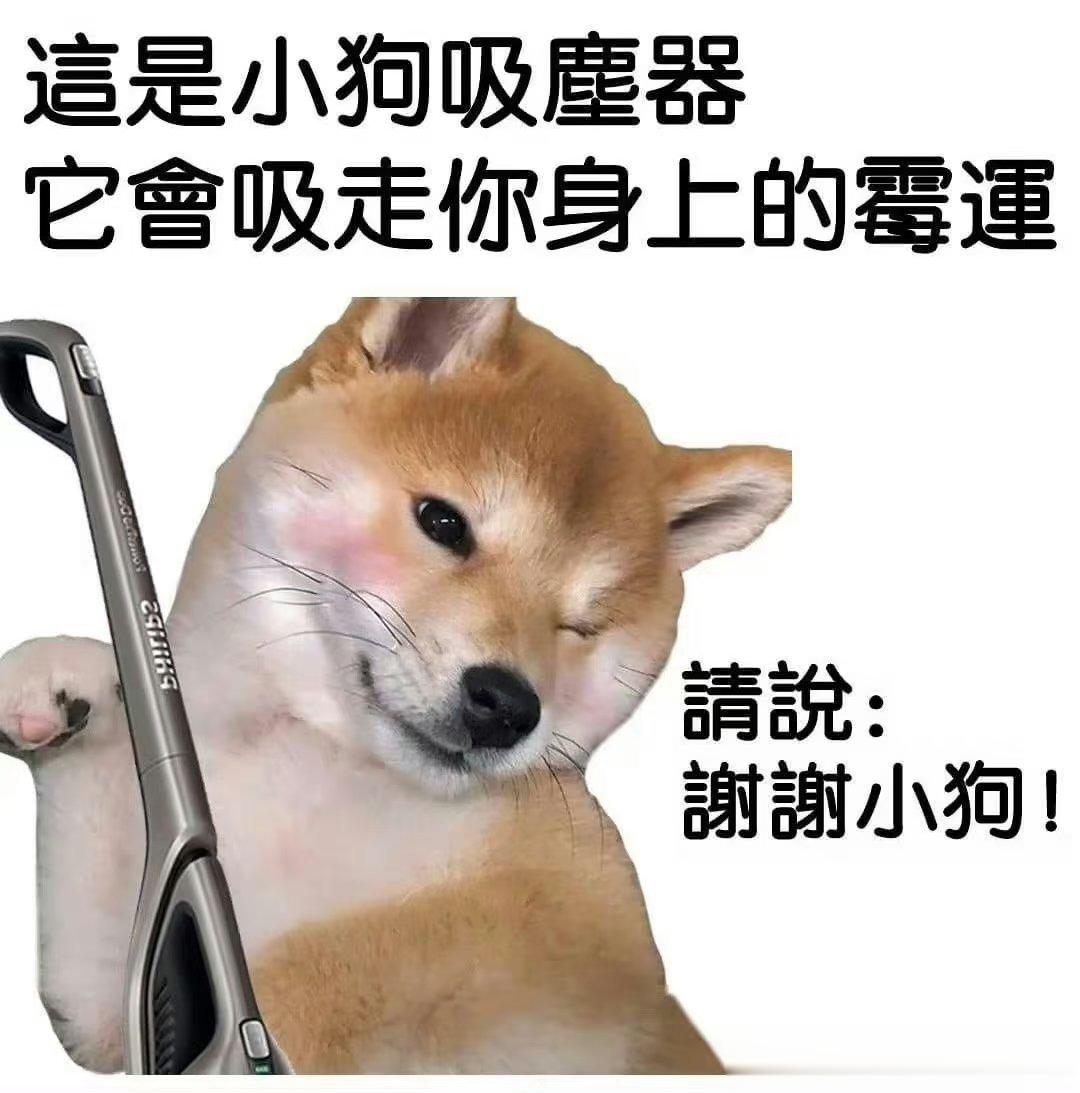 夏至来临了，希望小狗吸尘器能吸走所有的不愉快，为我开启一个快乐夏天，谢谢小狗[合