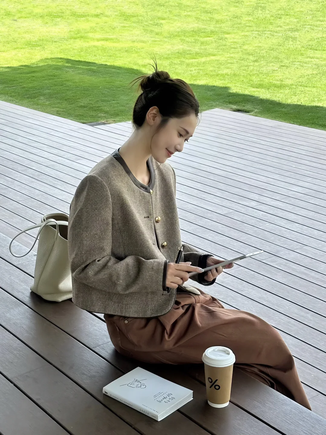Chill day｜公园办公好心情☕
