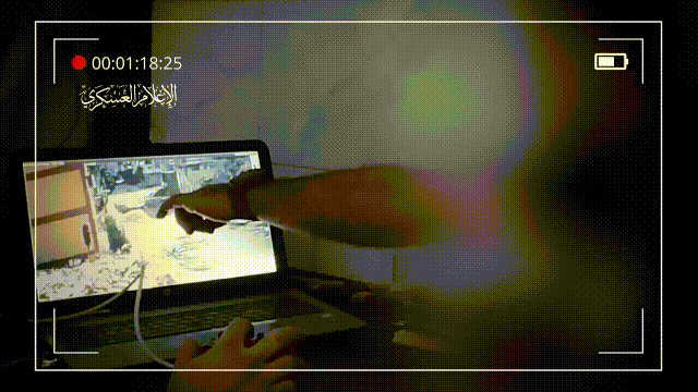 “飞石炸人”！7月12日，巴勒斯坦抵抗武装哈马斯下属的卡桑旅发布了在加沙地区，中