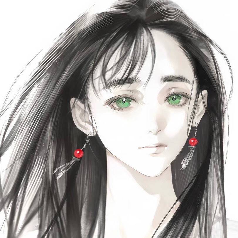 𝗪𝗲𝗰𝗵𝗮𝘁动漫女头｜绿色系动漫｜夏日动漫头像｜氛围感漫头 