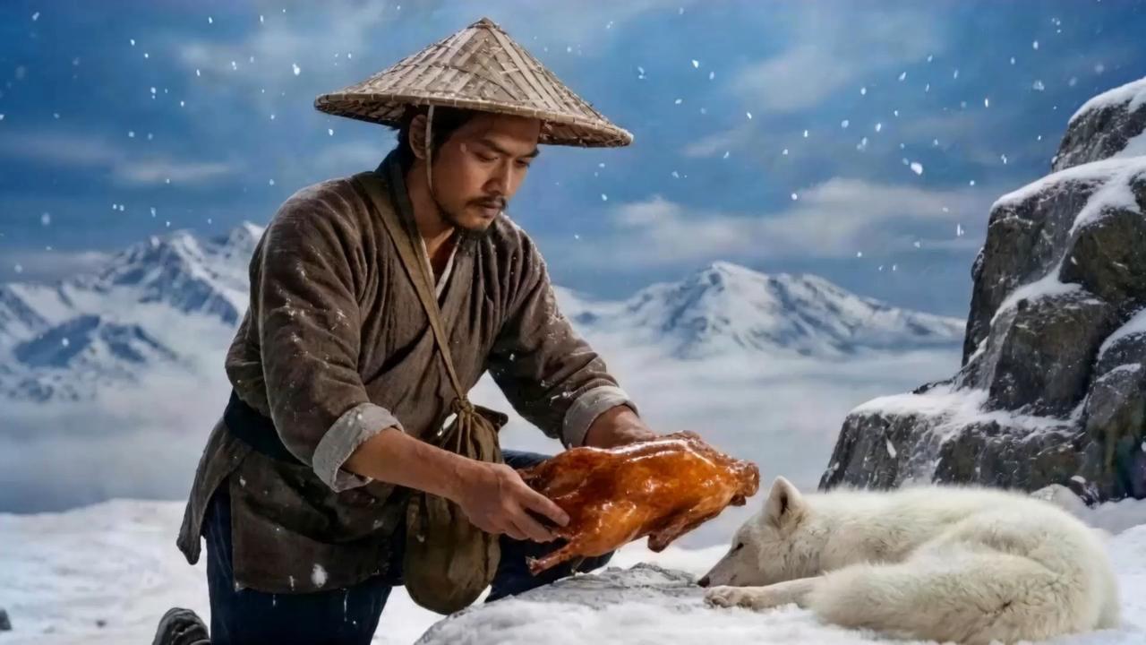 一句"你可曾在雪山救过一只狐狸？"最近在两岸社交、短视频平台刷屏。
 
这原本只