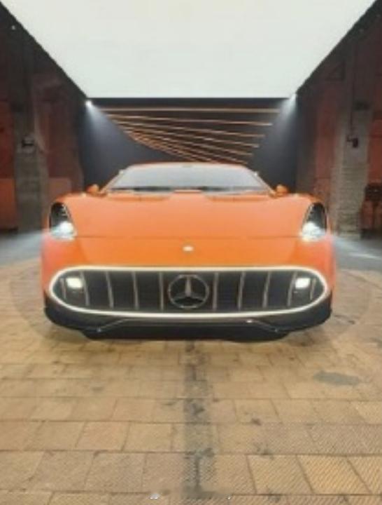 这次大V们去德国应该看的就是它了具体官方定名不太清楚但就是那台由AMG.EA架构