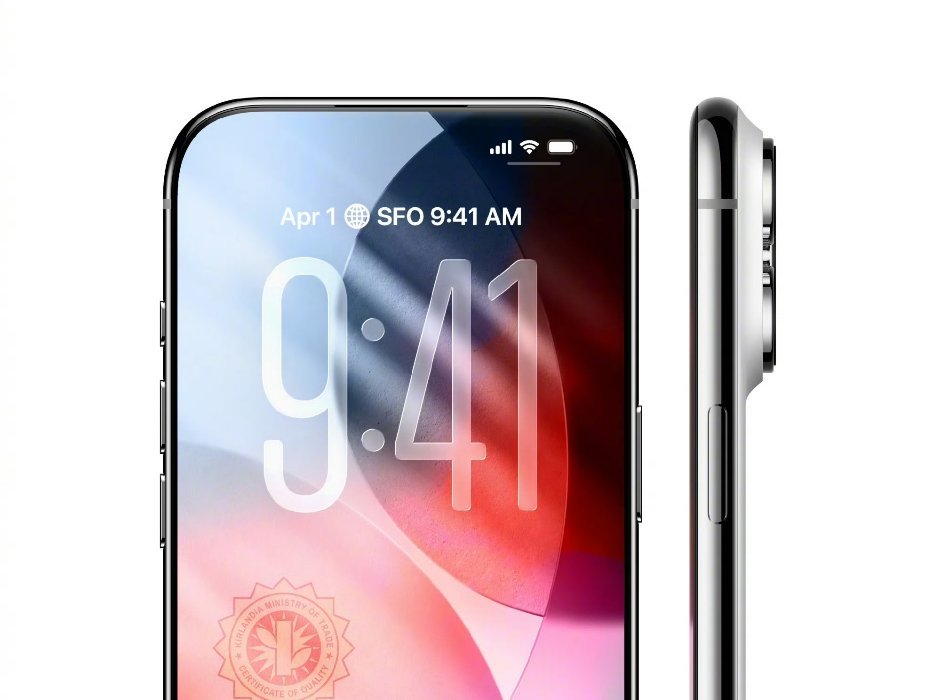 如果苹果真的有一天会推出全面屏iPhone，那大概率就像下图这样子吧。超窄的屏幕