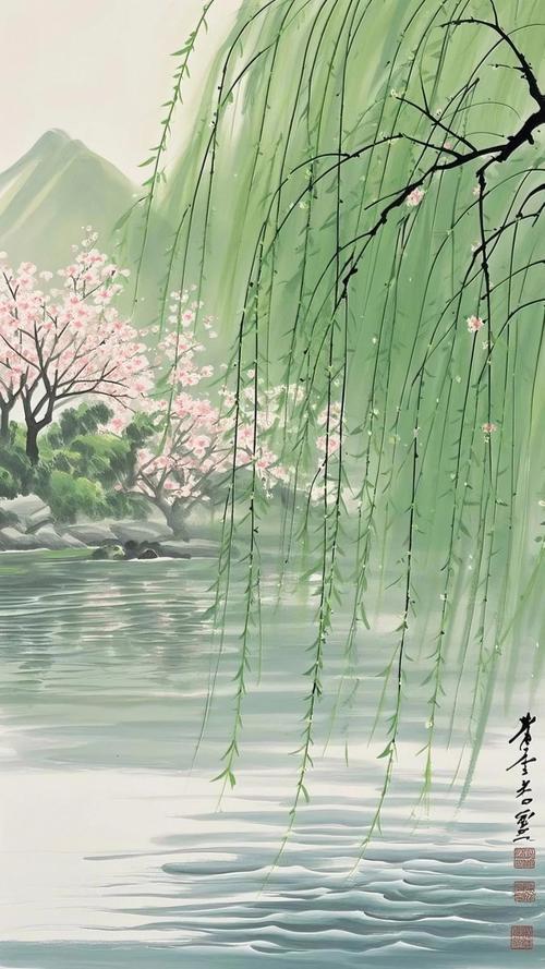 上联：柳枝轻舞春光里，
下联：荷影摇风夏夜中，
下联：枫叶飘红暮霭时。