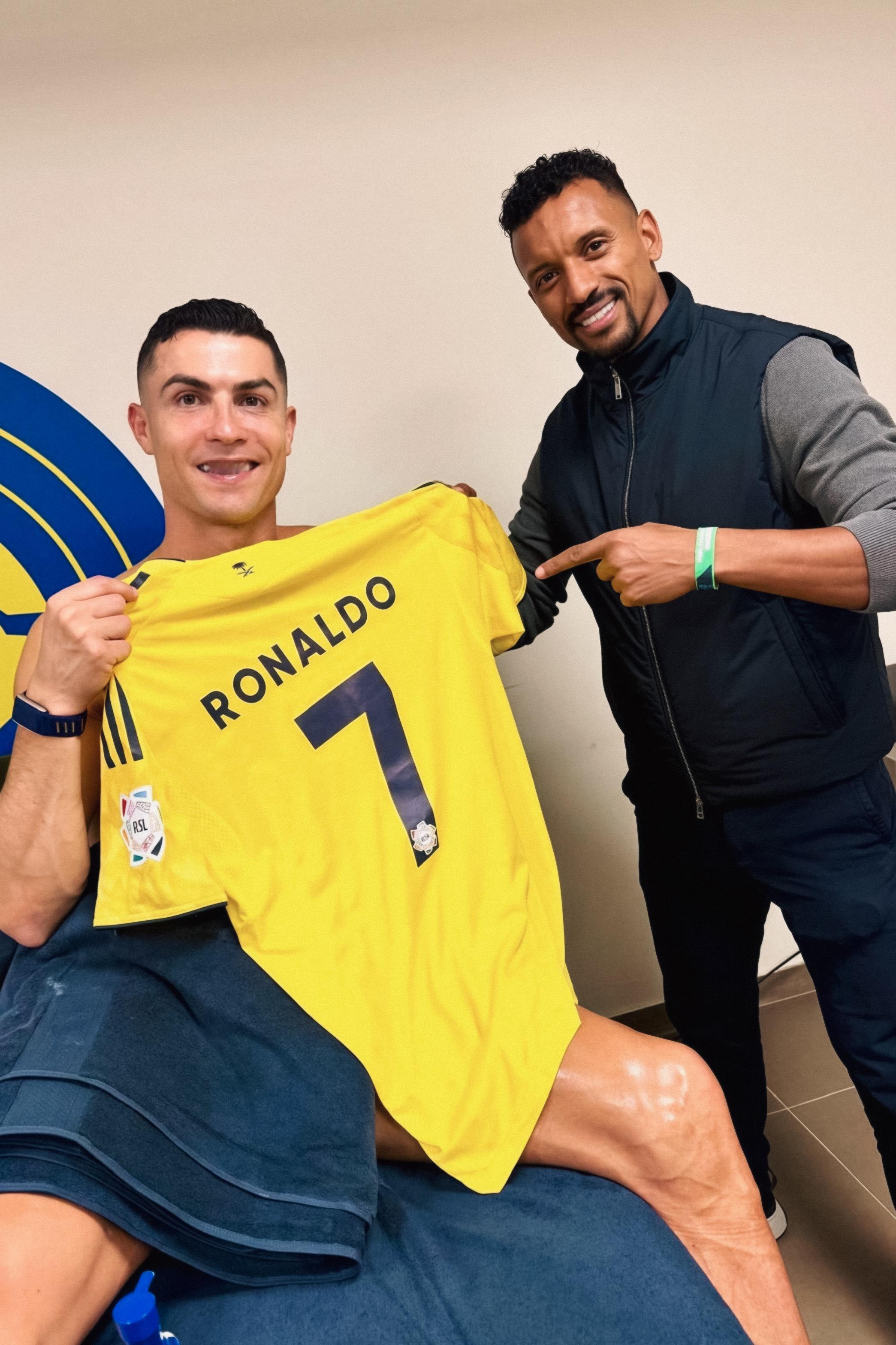 C罗生涯956球 C罗与纳尼的会面🎞️𝑪𝒓𝒊𝒔𝒕𝒊𝒂𝒏𝒐𝑹