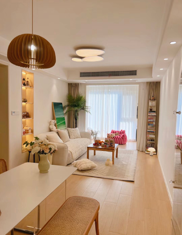 原木风带来的舒适感。 