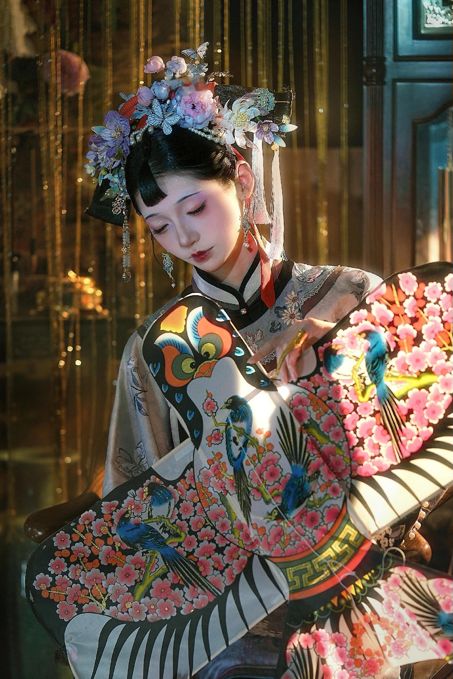 宫墙柳。原画师：熙往 💄：  📷