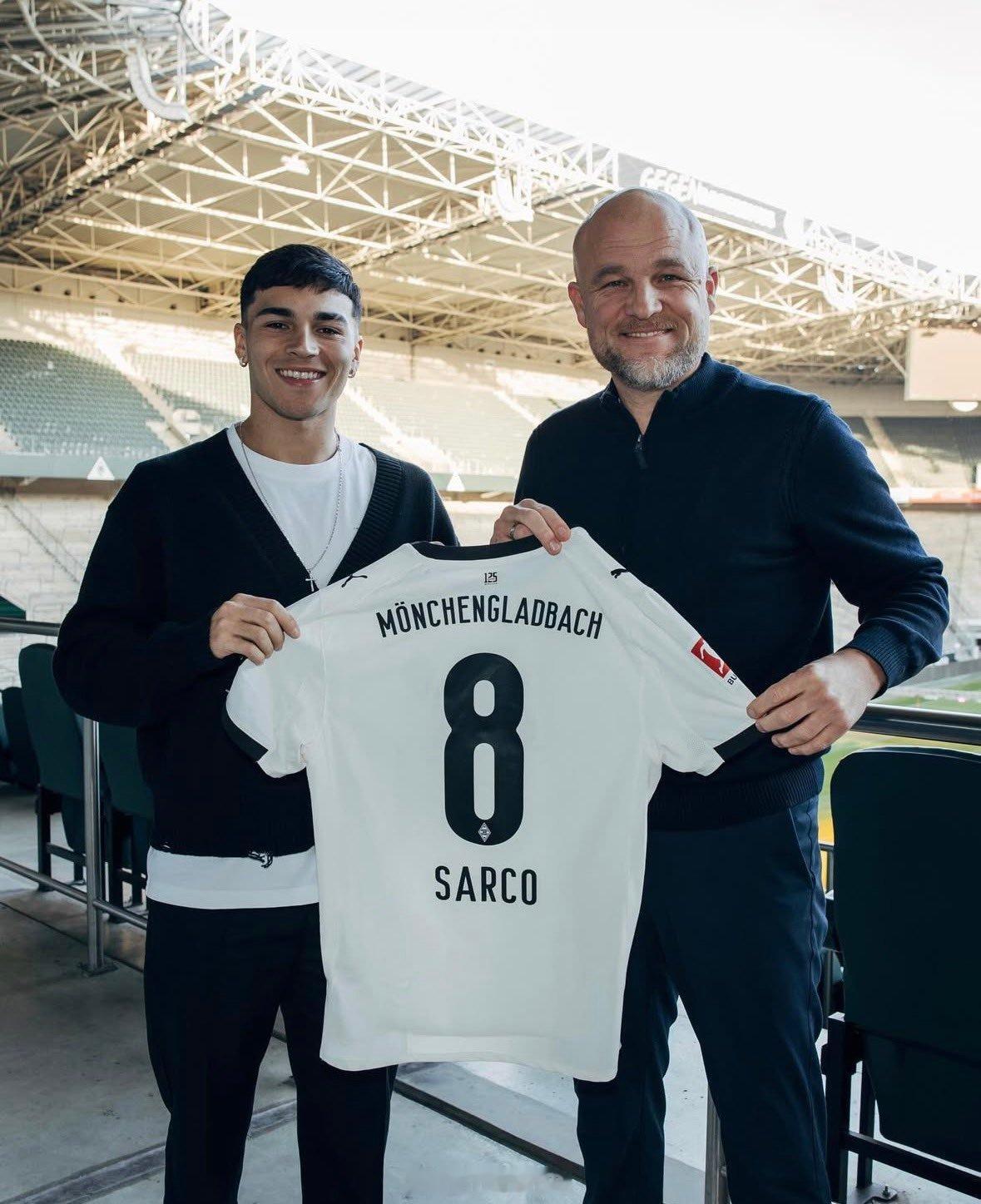 🇩🇪 德国俱乐部门兴宣布从勒沃库森租借阿莱霍·萨尔科至本赛季结束。阿根廷球员