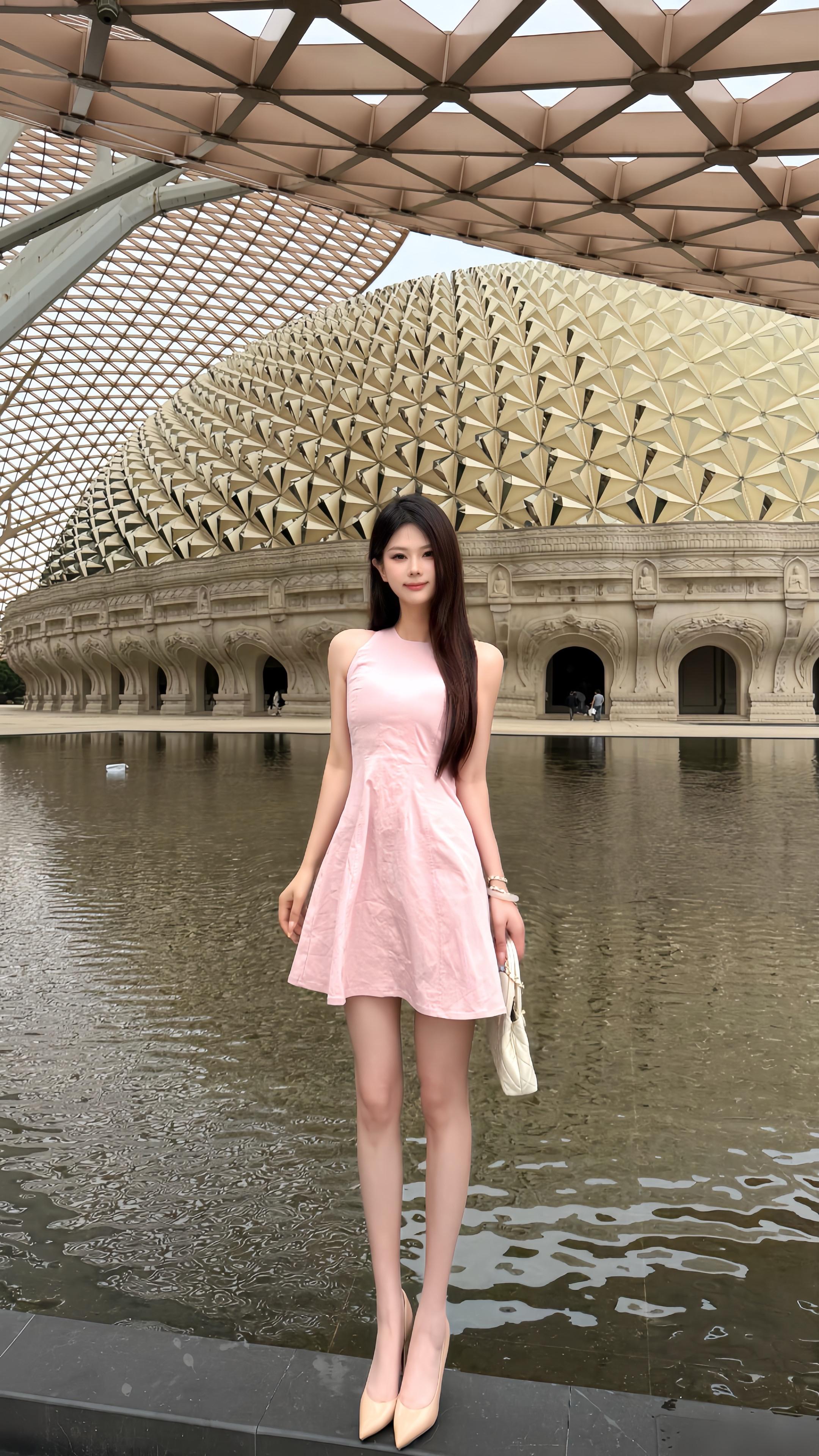 你嫣然的一笑 如含苞待放