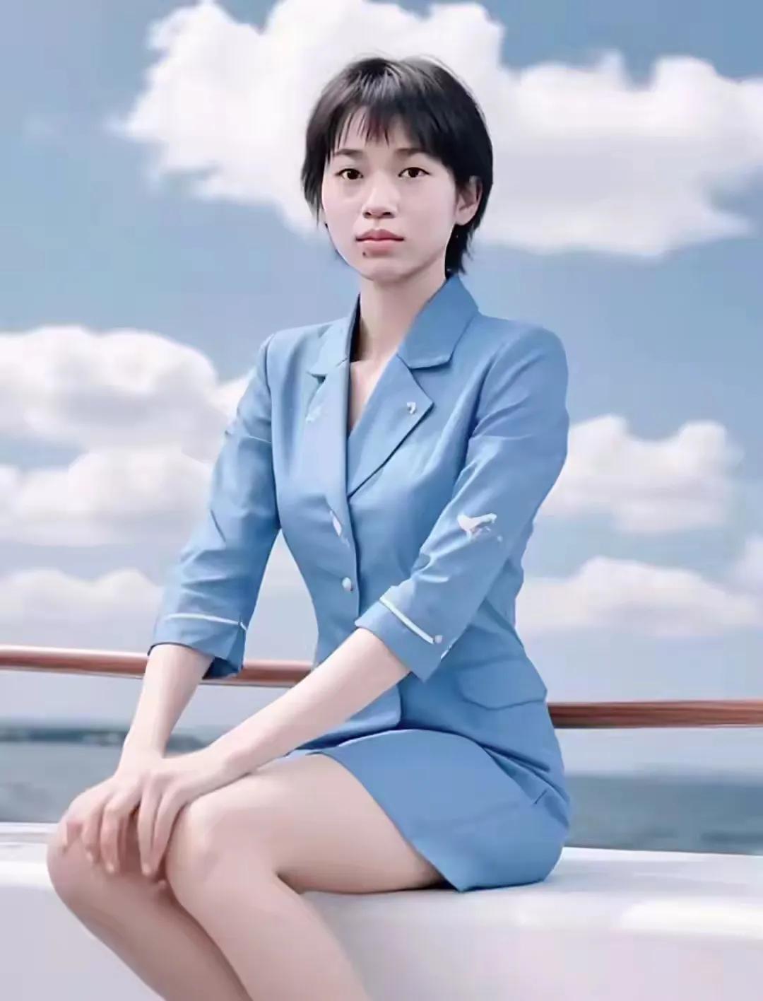 谁曾想平常不打扮的全妹子，
这一番打扮下来。
虽不是倾国倾城。
也是小家碧玉呢。