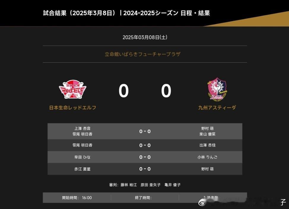 2024-2025赛季日本乒乓球T联赛对阵表：日本生命VS九州上泽杏音笹尾明日香