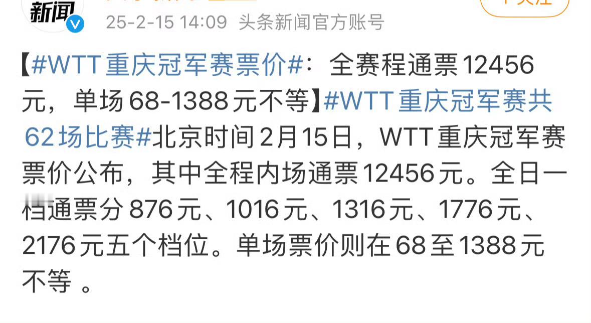 若WTT让樊振东从资格赛打起荒谬至极 还可以有一些握手 一些合影 一些见面？ 