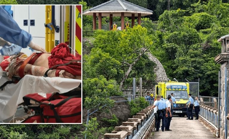 珍惜生命，（11日）下午3时许，香港警方接获一名男子报案，指自己在石梨贝水塘企图