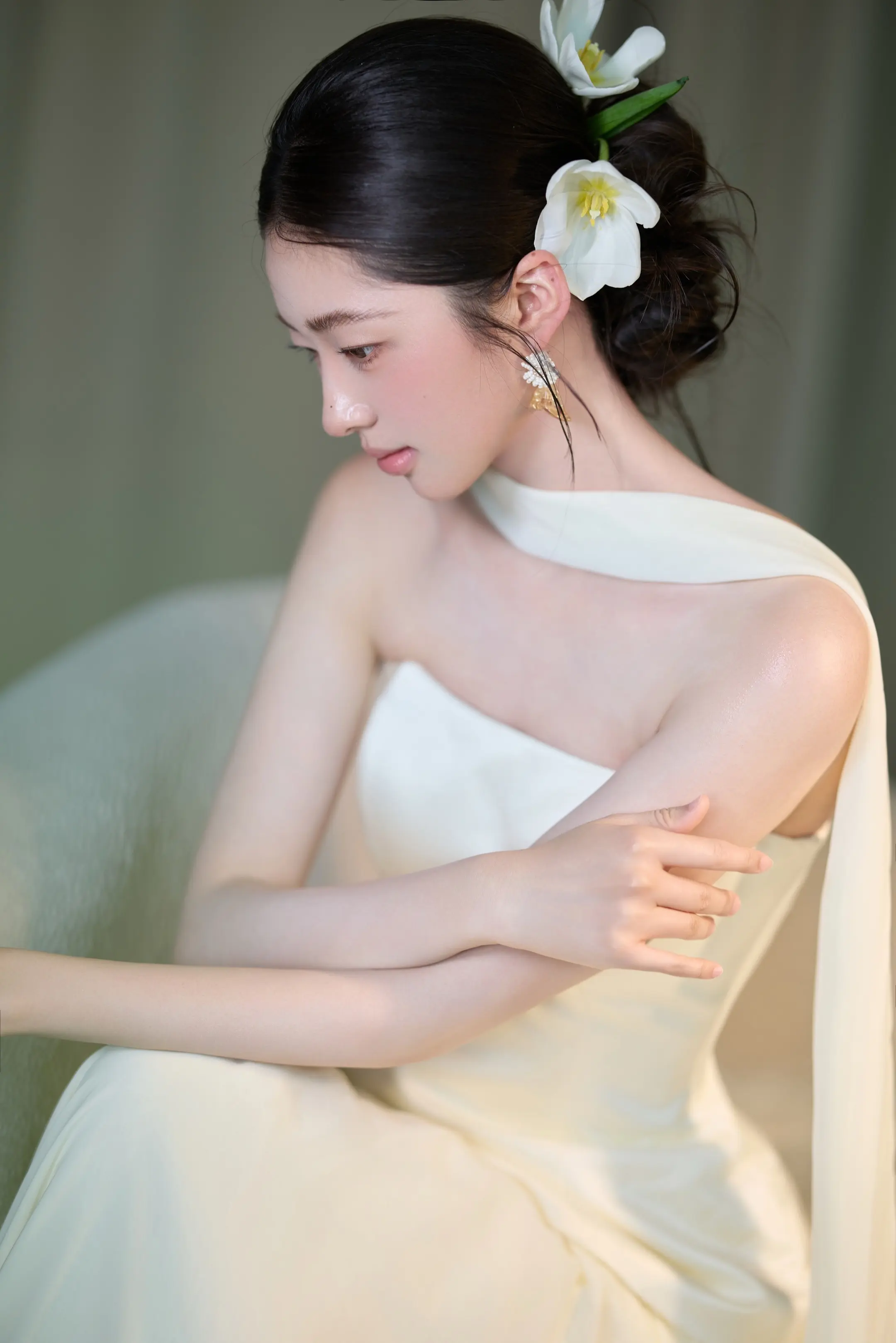 温柔的发丝感。