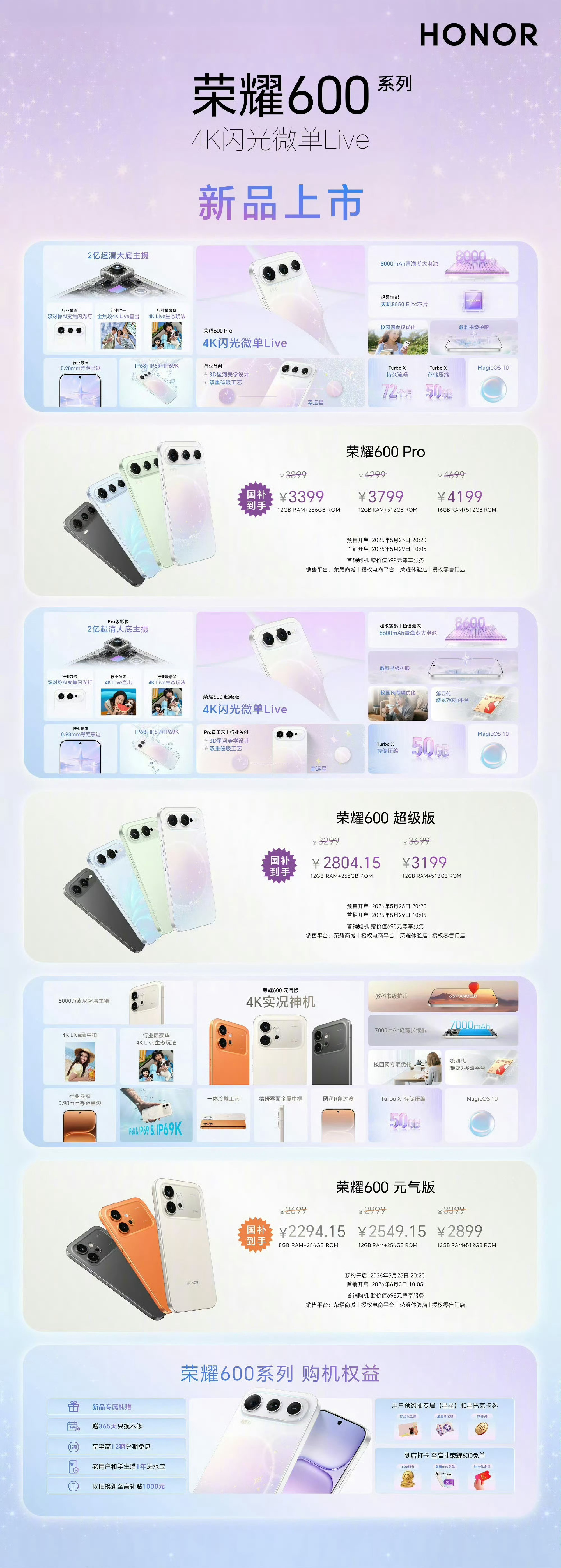 荣耀600价格荣耀600系列，这价格还是不错的，心动就赶紧入手吧 