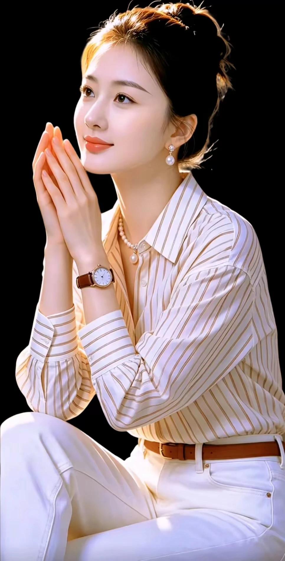 日落西山非我意，
晚霞再好不及你。
若问余生何所求，
琴瑟和鸣觅知音。