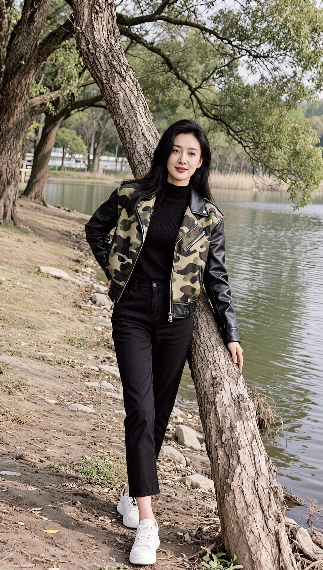 AI简约随拍 抖音ai创作 AI扩图 美照 自然美景