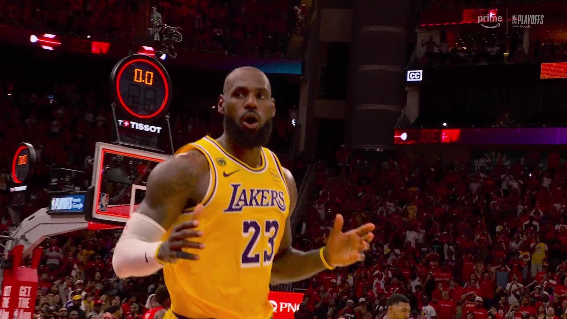 可惜了，加时加油！湖人vs火箭