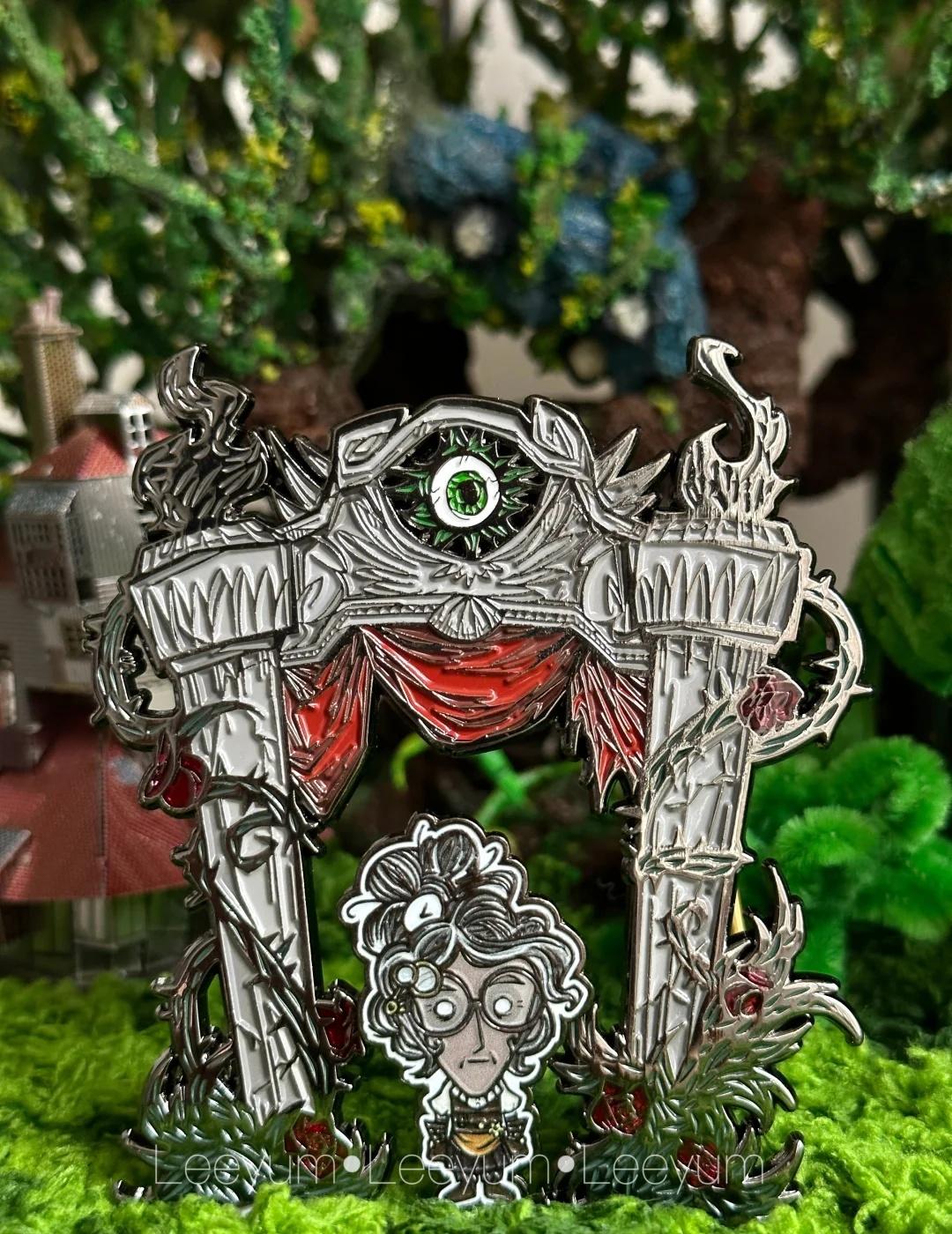 饥荒绚丽之门建家展示｜游戏菜不影响我在现实建家
大门美到失言🥹与霍格沃茨世界手