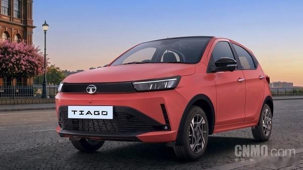 新款塔塔 Tiago 燃油 / 纯电版同步亮相，搭 1.2L 动力，配贯穿尾灯、