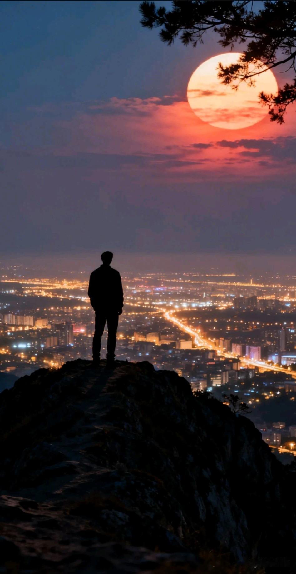 《乐道忘机，随缘任运》

莫将烦恼系心头，且向江湖放扁舟。
饭香便是神仙味，花落