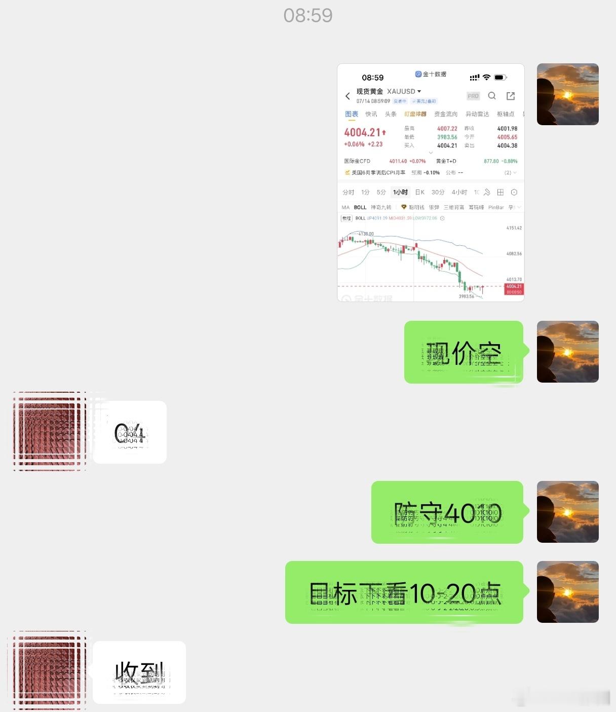 首胜！4004-3994，洛带10点，空顺利止盈！机会天天有，抓住才算数，别等，
