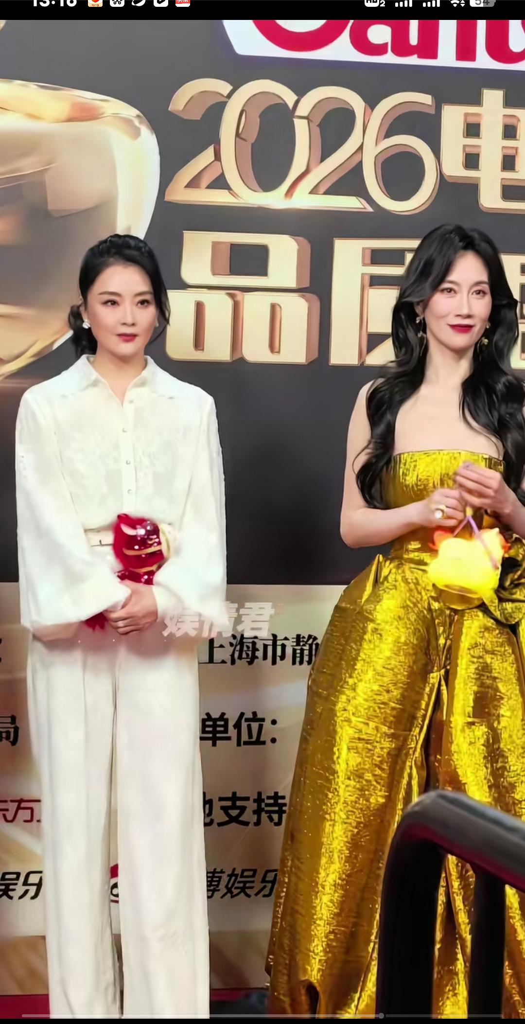 47岁的温峥嵘与52岁的王艳同框，两人相差5岁，但王艳看起要比温峥嵘显年轻点，王