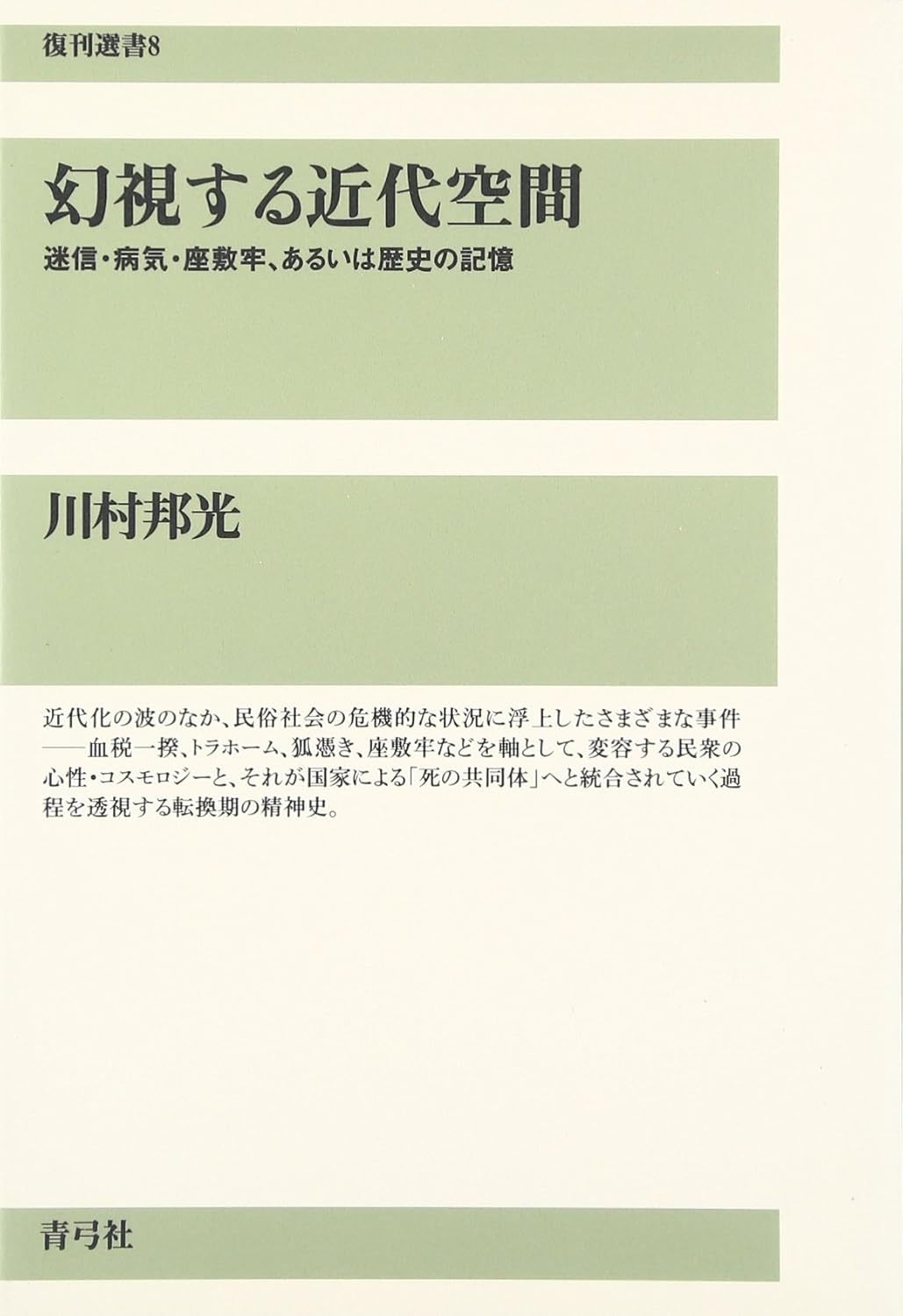 塚本嘉壽『中国古典と漢字の精神病理学』 川村 邦光《幻視する近代空間: 迷信・病