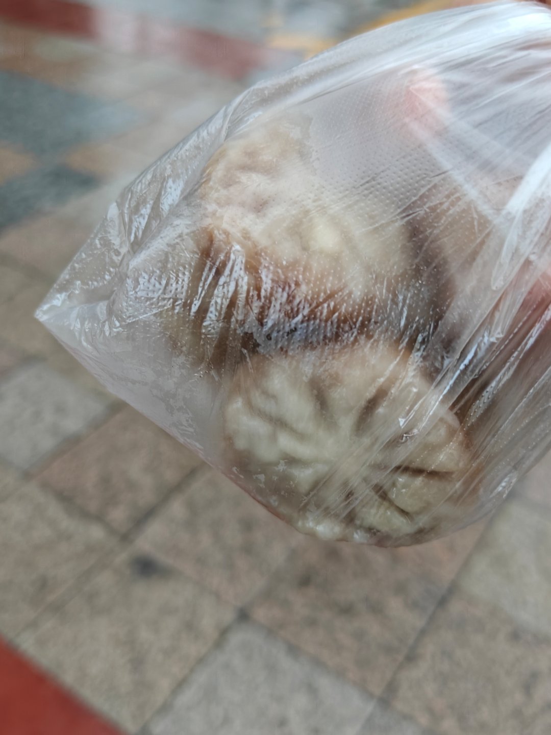 买两个烧麦路上吃 
