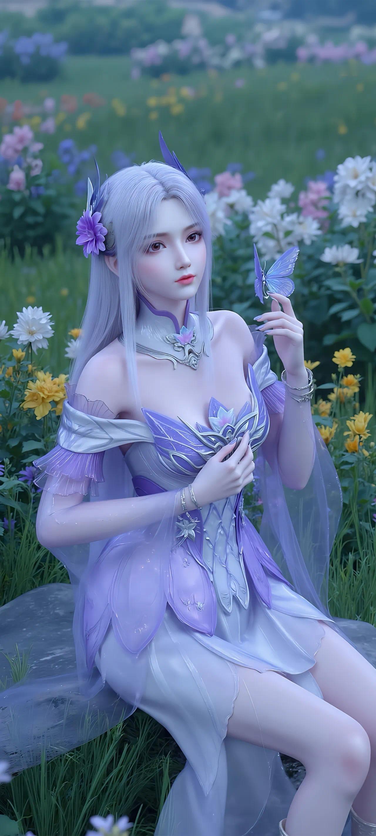 斗破苍穹  小医仙【精美壁纸】山林里的美少女！国产动漫 ​​​