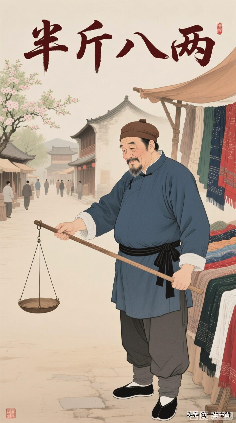 很多人都听过“半斤八两”，不少人疑惑：现在半斤是五两，为什么古人半斤是八两？没错
