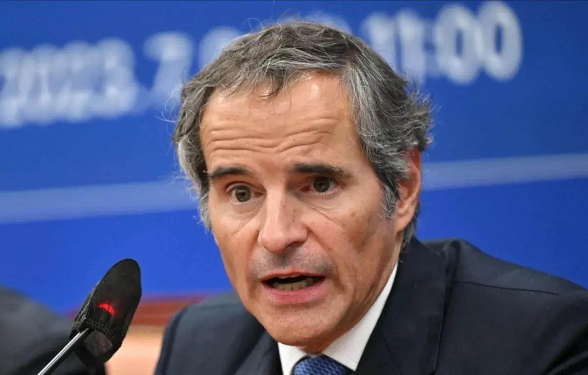 就在刚刚。
 
国际原子能机构总干事格罗西突然宣布了。
 
据塔斯社报道，他表示