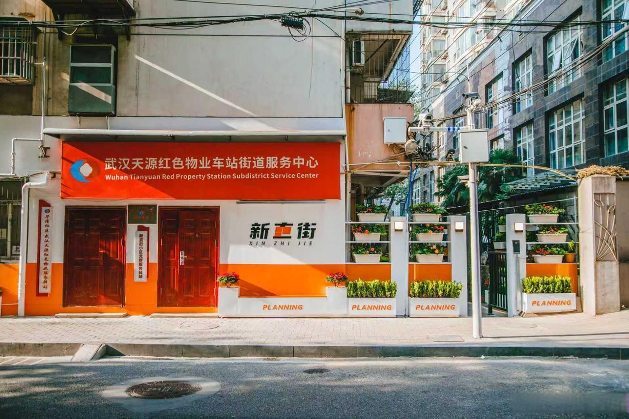 【收集300条居民意见，30年老楼“新八栋”微改造后颜值提升】在江岸区车站街道新