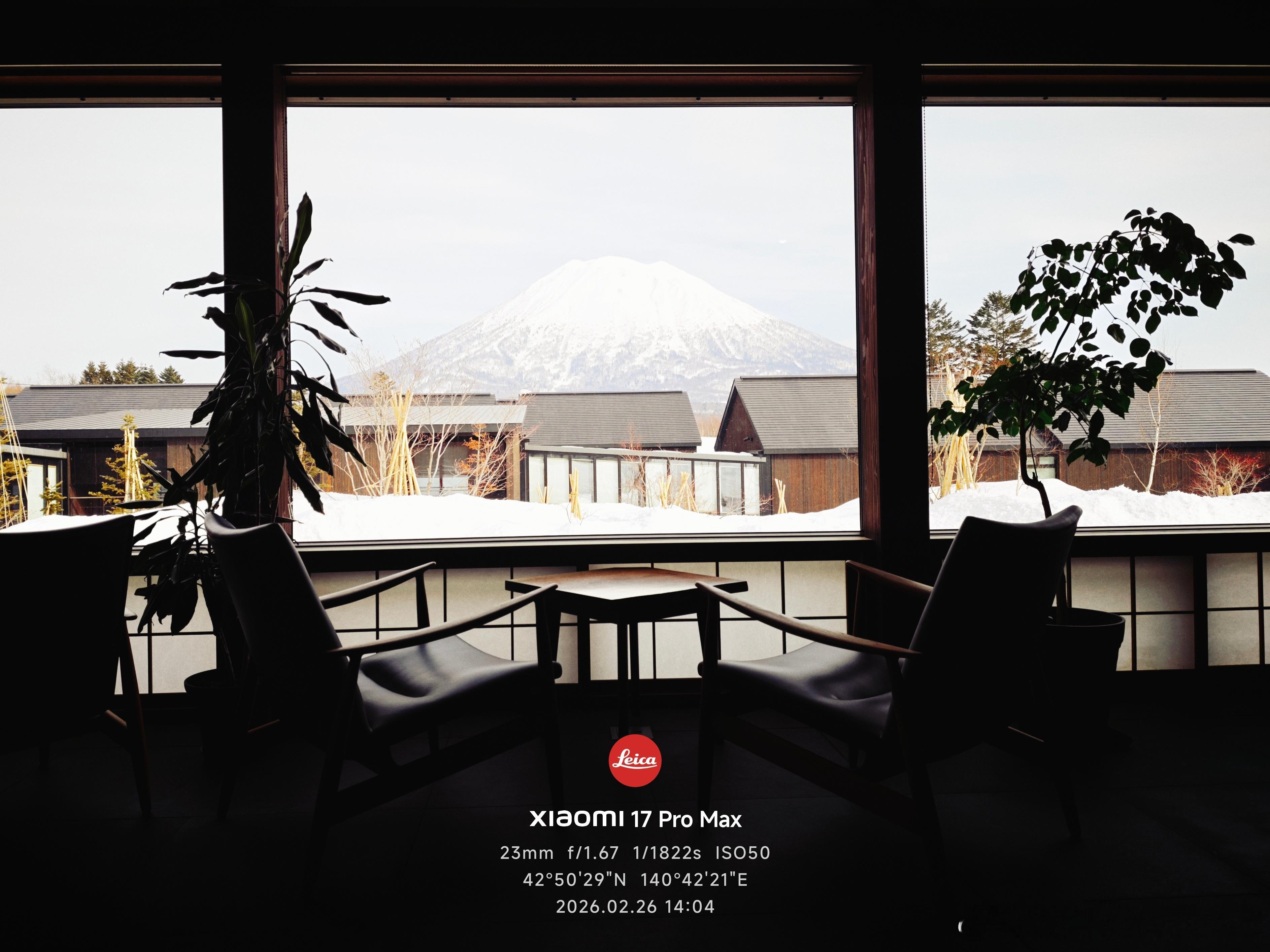 早上好，又是看雪景的一天小米科技